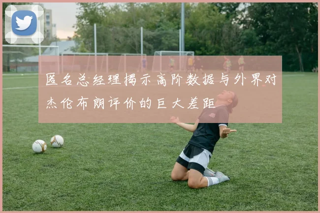 匿名总经理揭示高阶数据与外界对杰伦布朗评价的巨大差距